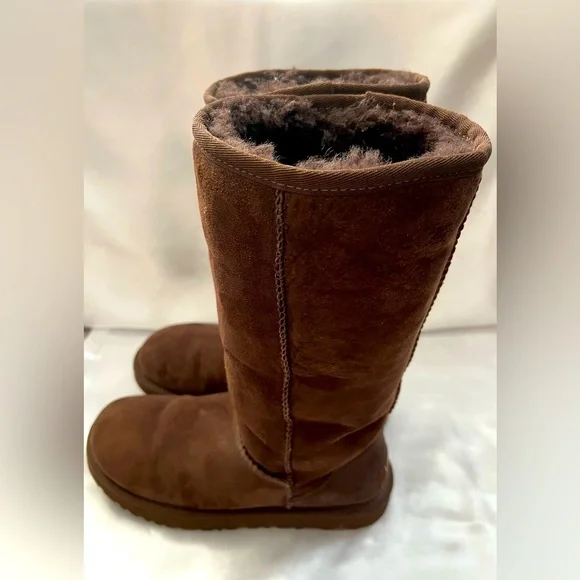 UGG Classic Tall II Boot in color Burnt Cedar - Picture 13 of 13